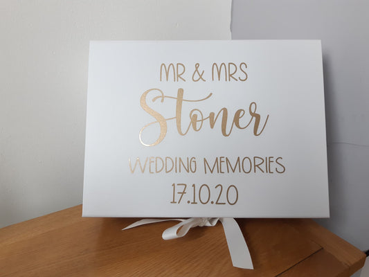Personalised Wedding Box