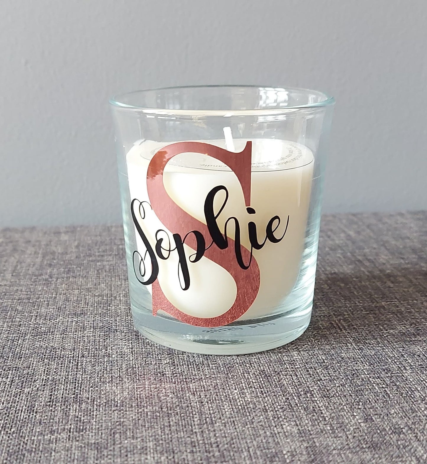 Personalised Candle