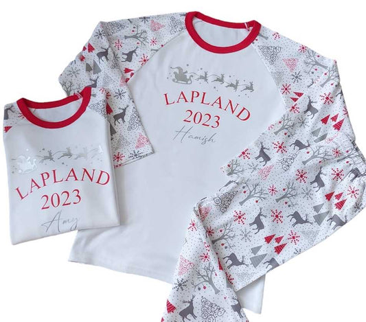 Lapland (2023) Pjs Can Be Personalised