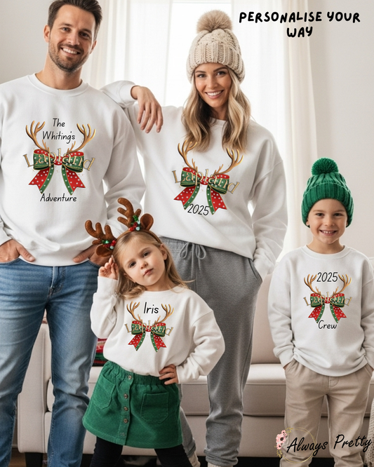 Personalise Your Own Lapland Sweaters - Adult sizes