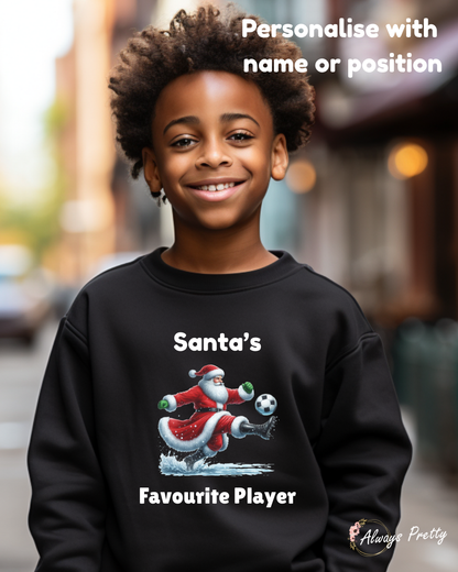 Santa's Favourite Footballer (Can Be Personalised)