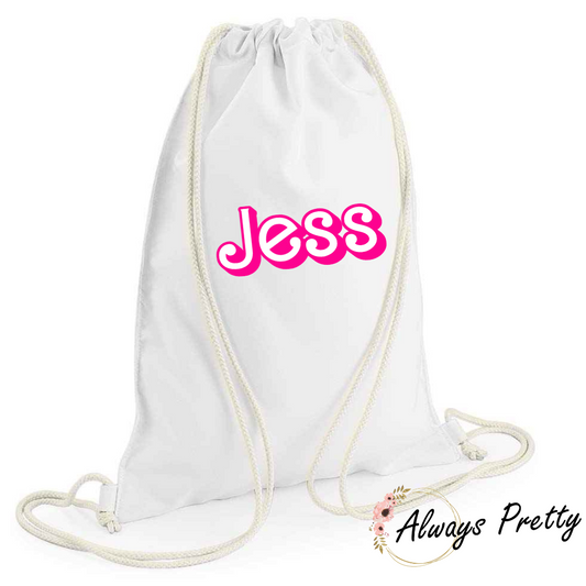 Personalised Drawstring Bag