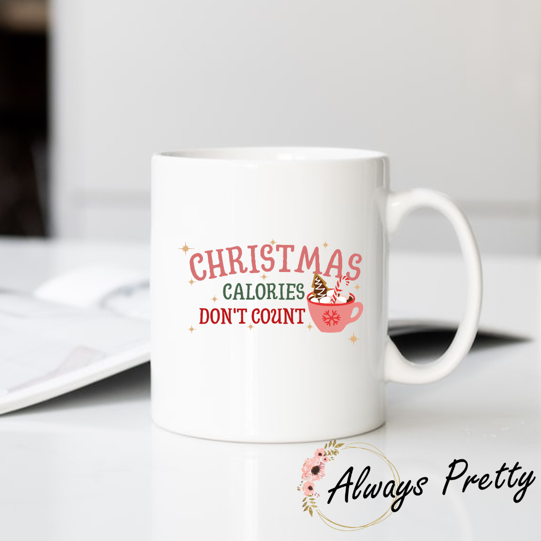 Christmas Calories Don't Count Mug