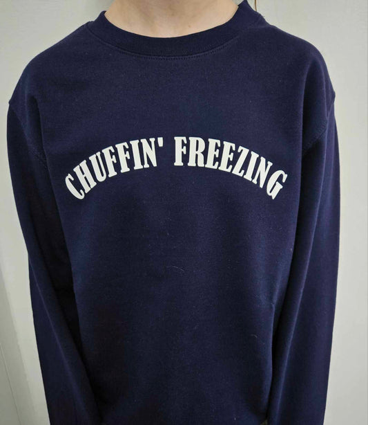 Chuffin' Freezing Sweater