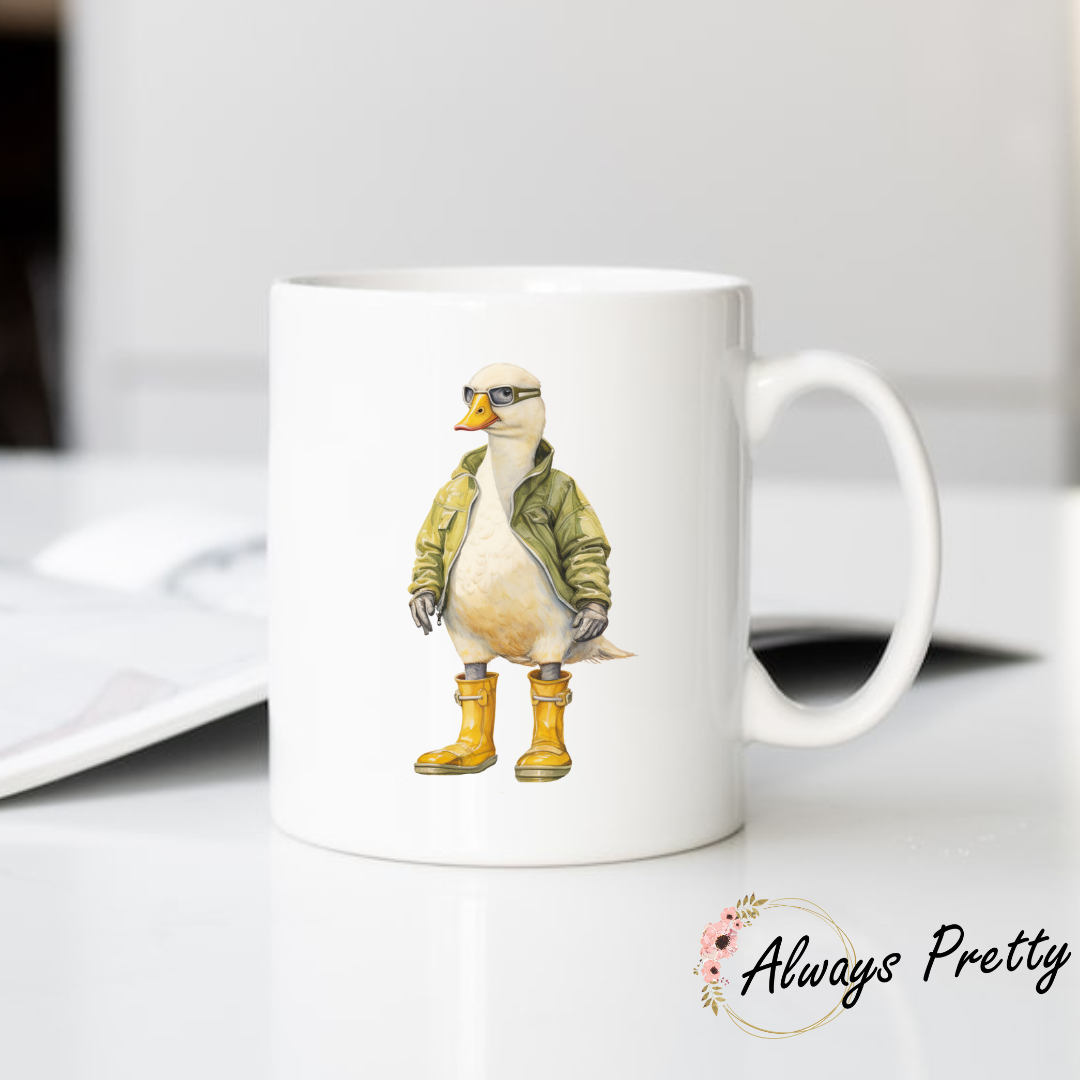Duck Mug (5 designs to choose from)