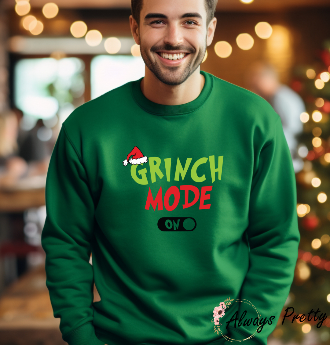 Grinch Mode On Sweater