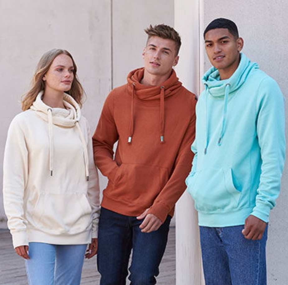 Chunky Cowl Neck Hoodie (Without A Design)