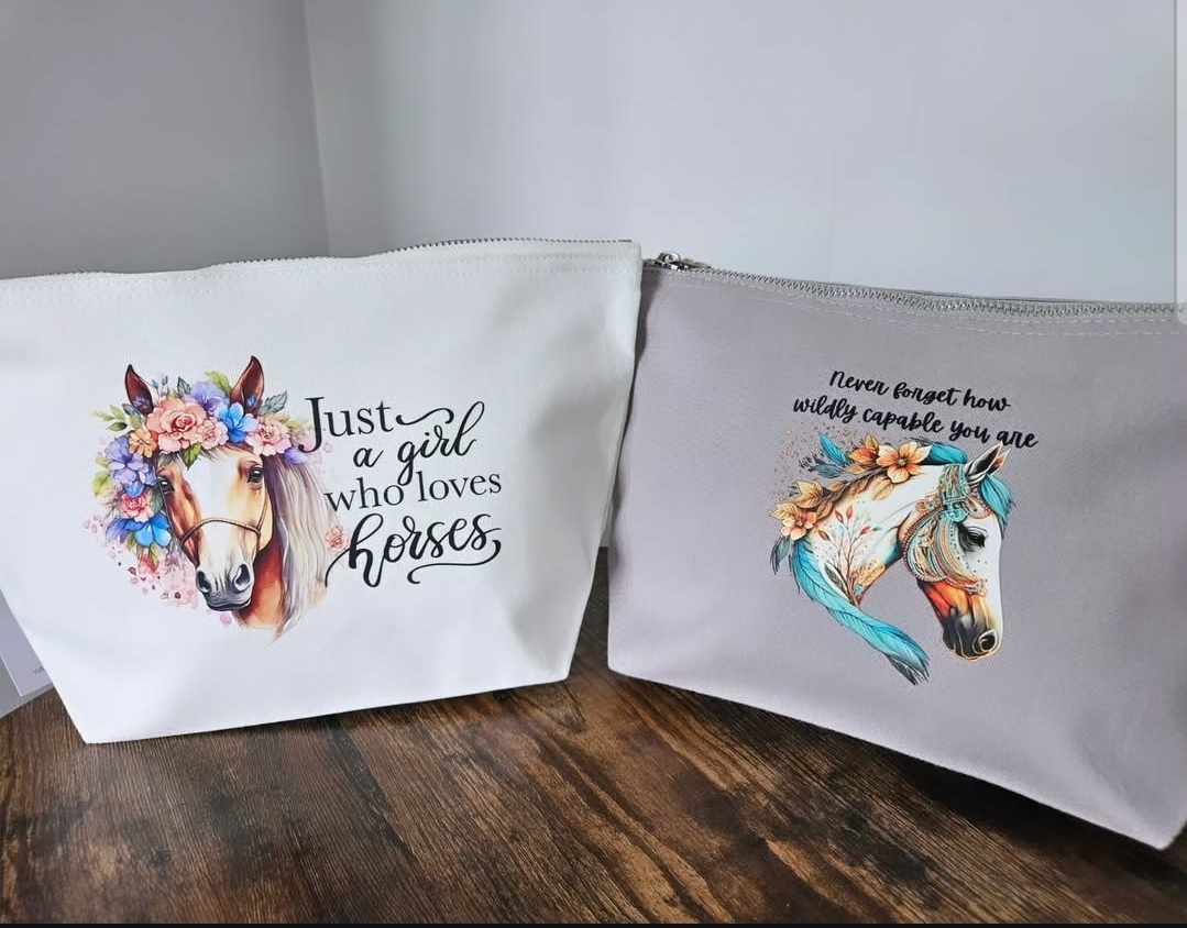 Horse Cosmetic Pouch