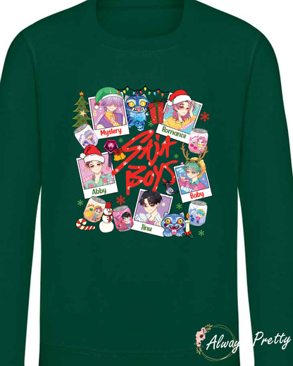 Kpop Boys Demon Hunter Christmas Jumper