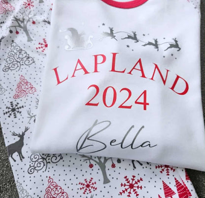 Lapland (2025) Pjs Can Be Personalised