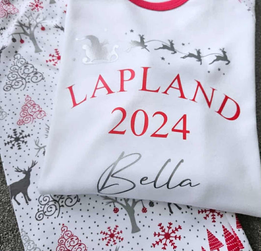 Lapland (2025) Pjs Can Be Personalised