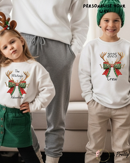 Personalise Your Own Lapland Sweaters - Child Sizes