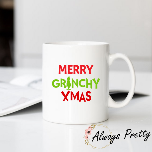 Merry Grinchy Xmas Mug