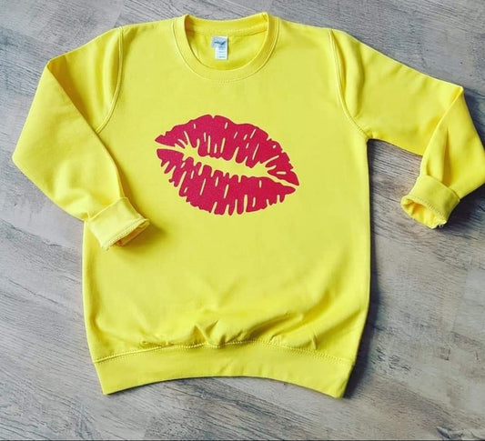 Childs Large Lips Sweater