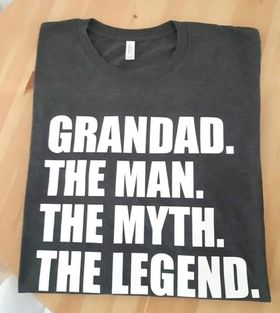 Grandad, The Man, The Myth, The Legend T Shirt