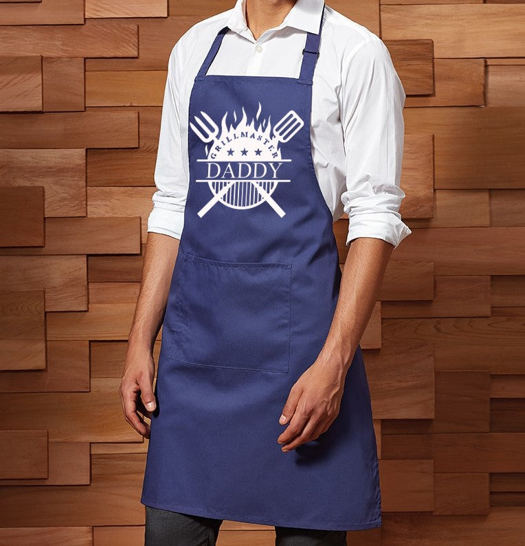 Personalised Grill Master Apron With Pocket
