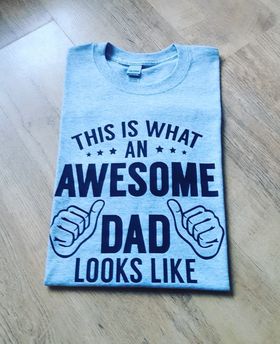 This Is What An Awesome Dad Looks Like