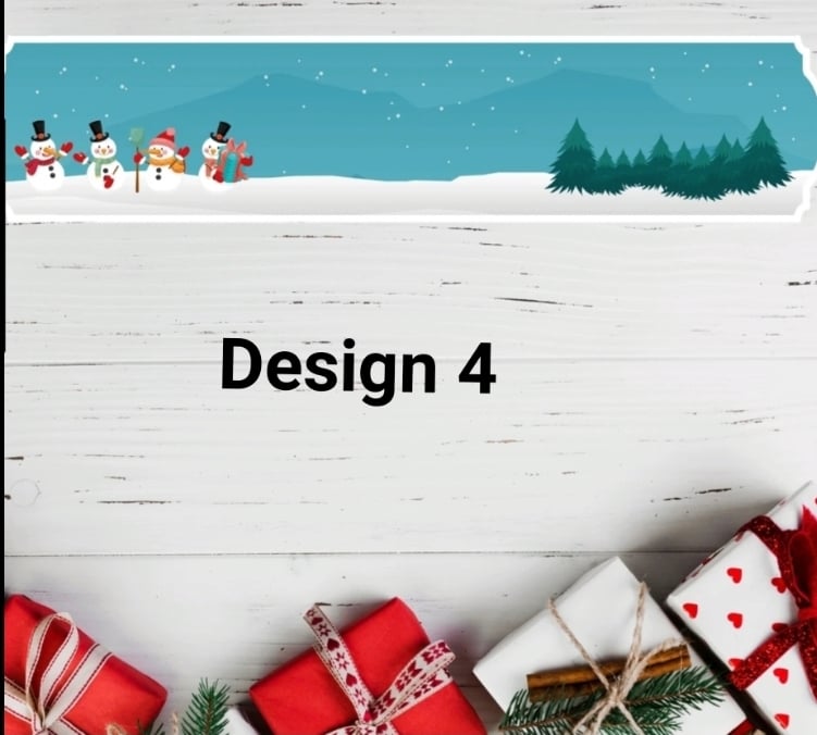 This House Believes (Different Designs Available) Christmas Sign