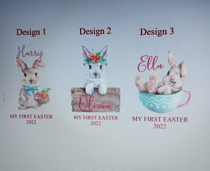 Personalised My 1st Easter Bunny (Different Designs Available)