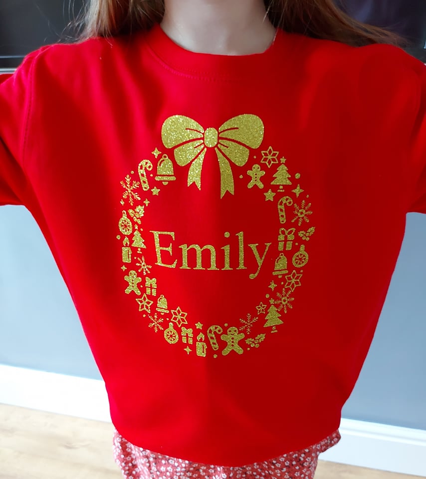 Christmas Sweater - Child Sizes (Can be personalised)