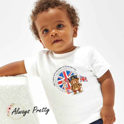 Teddy Coronation Design T-shirt