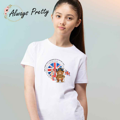 Teddy Coronation Design T-shirt