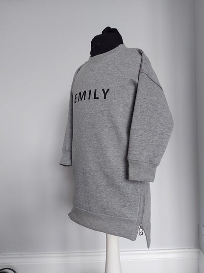 Kids Fleece Sweatshirt Dress