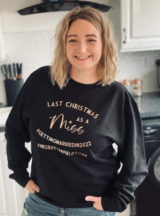 Last Christmas As A Miss Sweater 2024