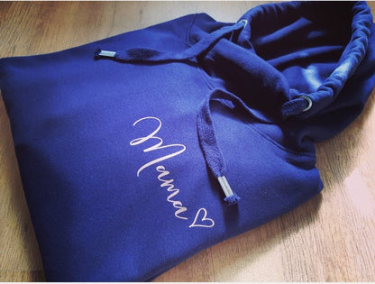 Mama Heart Chunky Hoodie