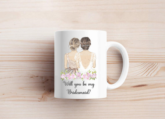 Be My Bridesmaid Blonde Mug
