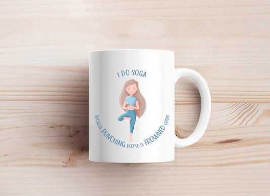 I Do Yoga Mug