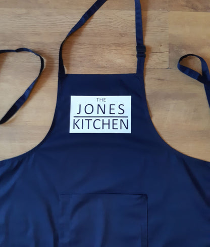 Personalised 'Surname' Apron