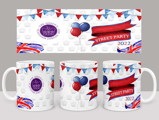 Queen's Jubilee Personalised Street Party Mug