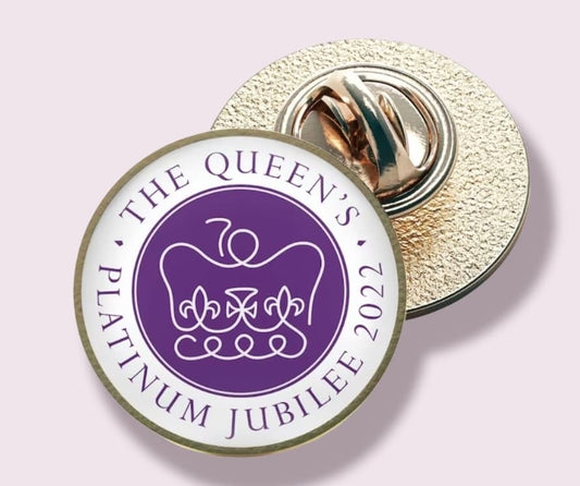 Queen's Jubilee Pin Badge