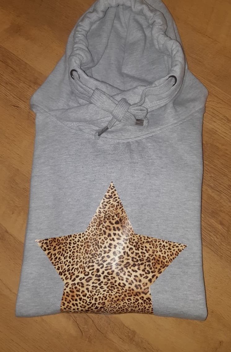 Large Star Chunky Hoodie