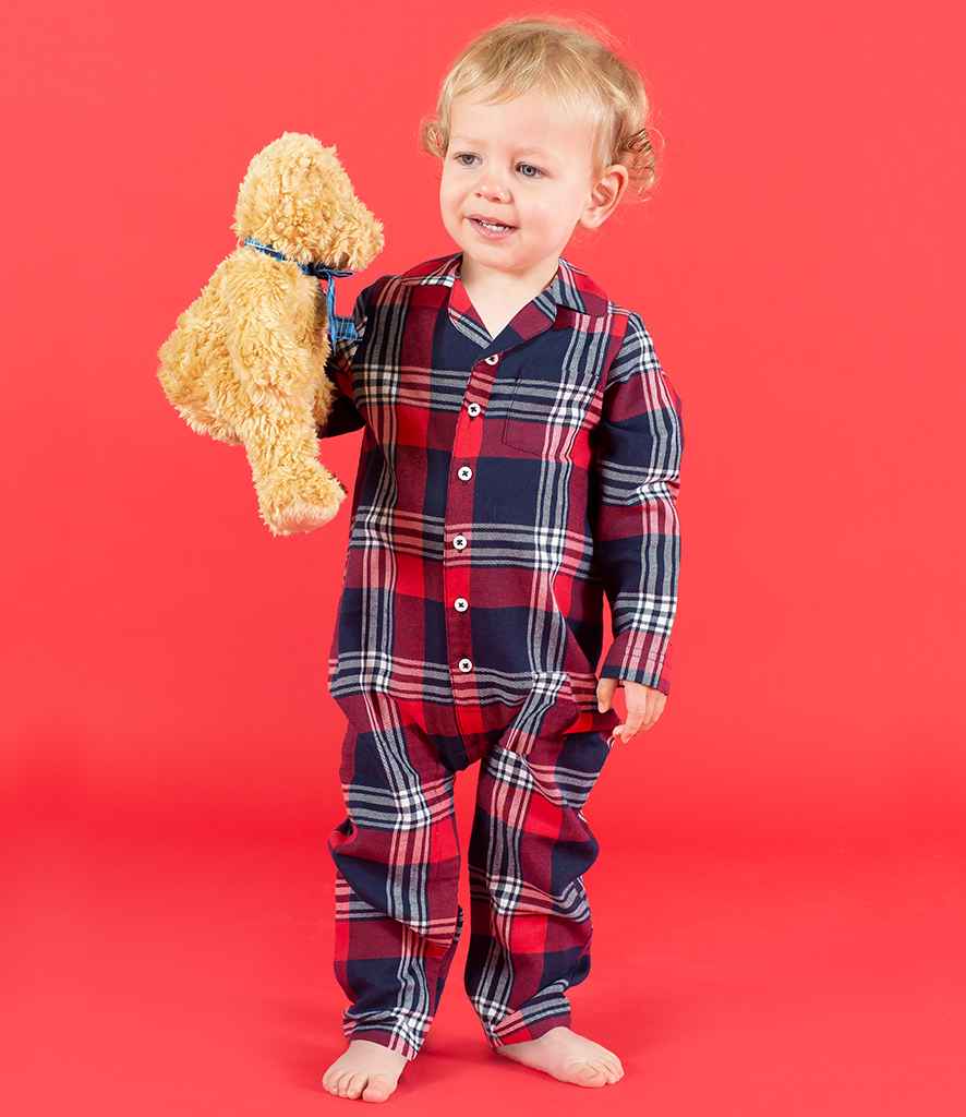 Tartan Baby/ Toddler All In One