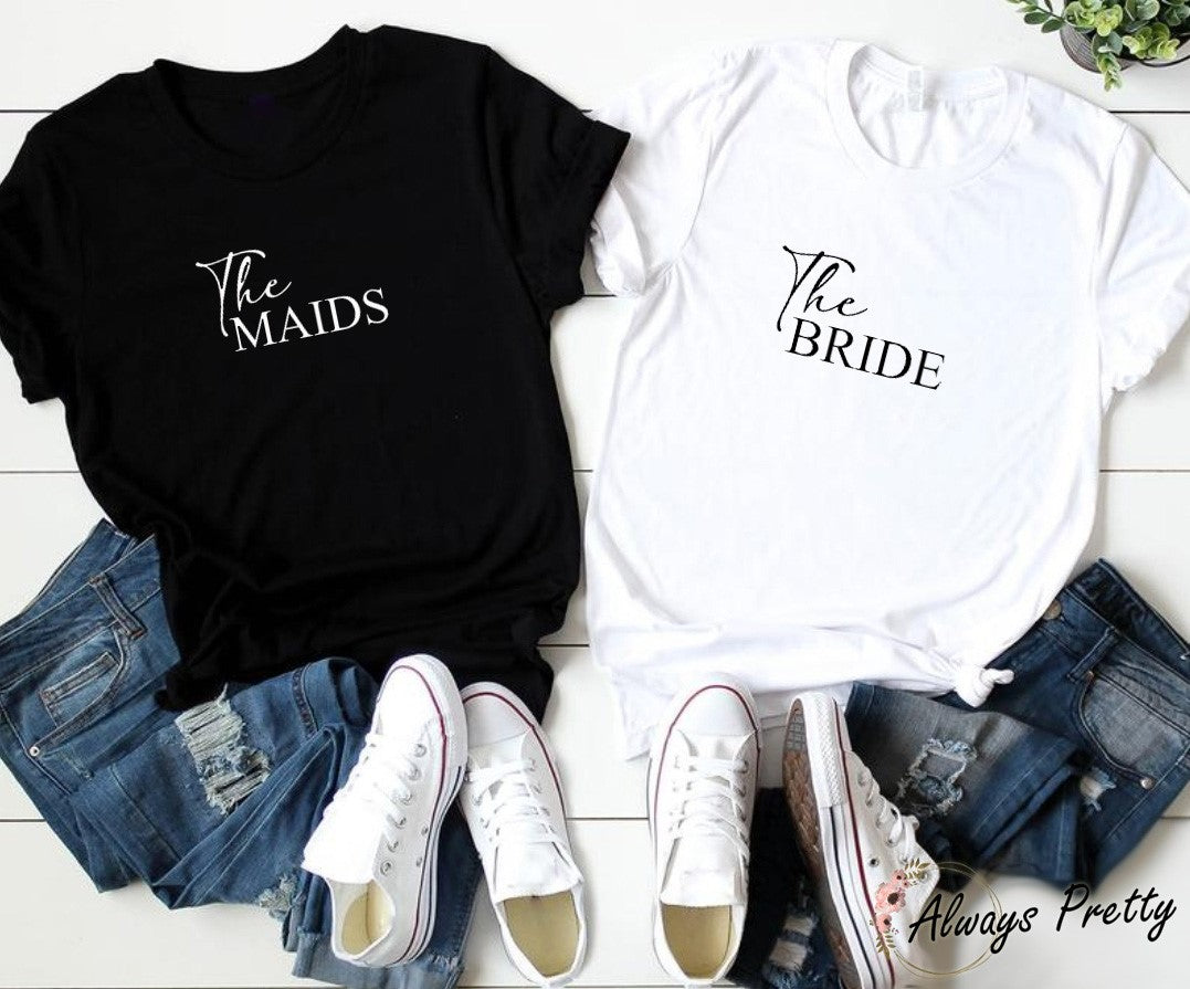 The Bride & The Maids Hen Party Tees