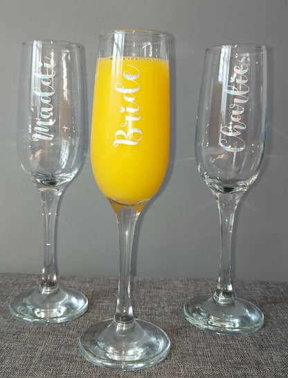 Personalised Prosecco Glass - Option3
