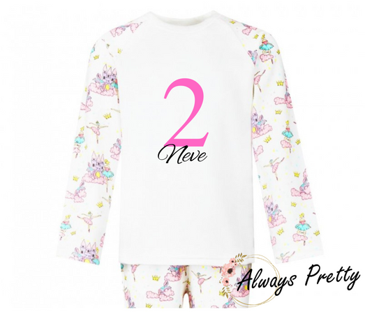 Personalised Ballerina Pjs