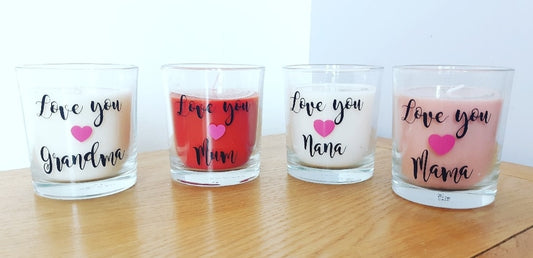 Love You Candle