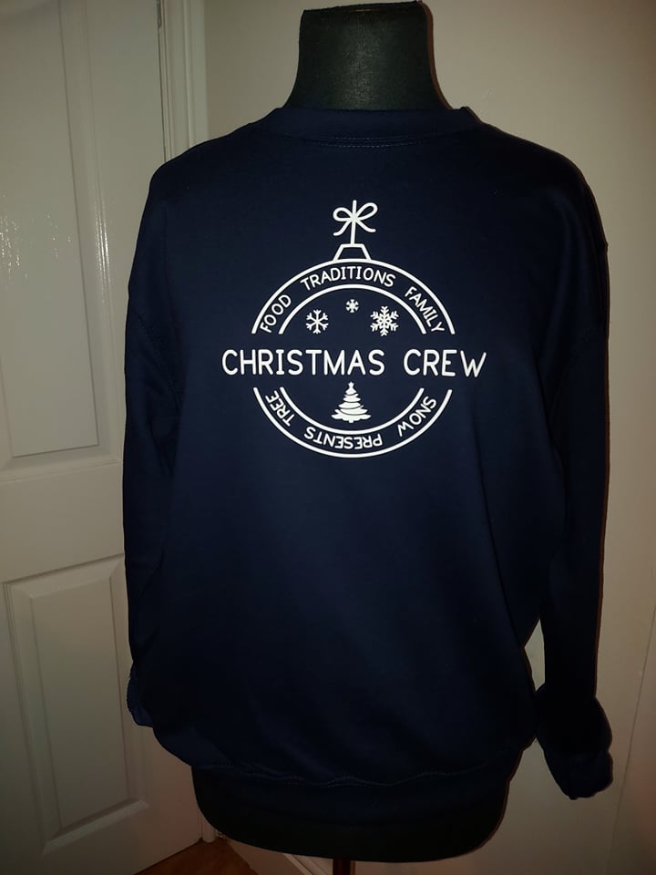 Christmas Crew Sweater - Adult Sizes