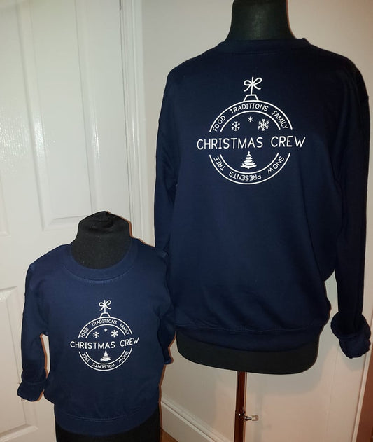 Christmas Crew Matching Jumpers - Child Sizes