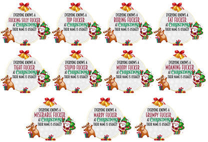 Sweary Christmas Mug (50 Designs To Choose From)