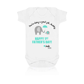 Personalised 1ST Fathers Day Vest