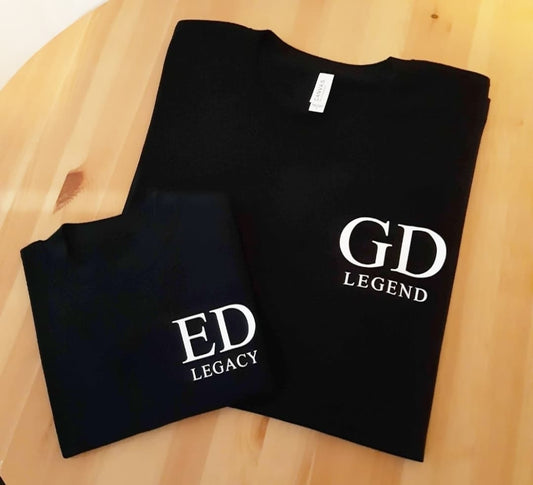 Legend and Legacy Matching T-shirts