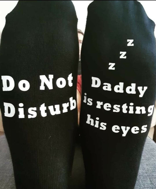 Do Not Disturb....Socks