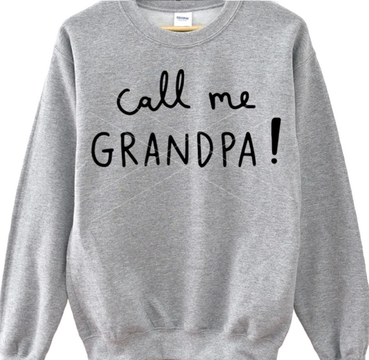 Call Me Grandpa Sweater