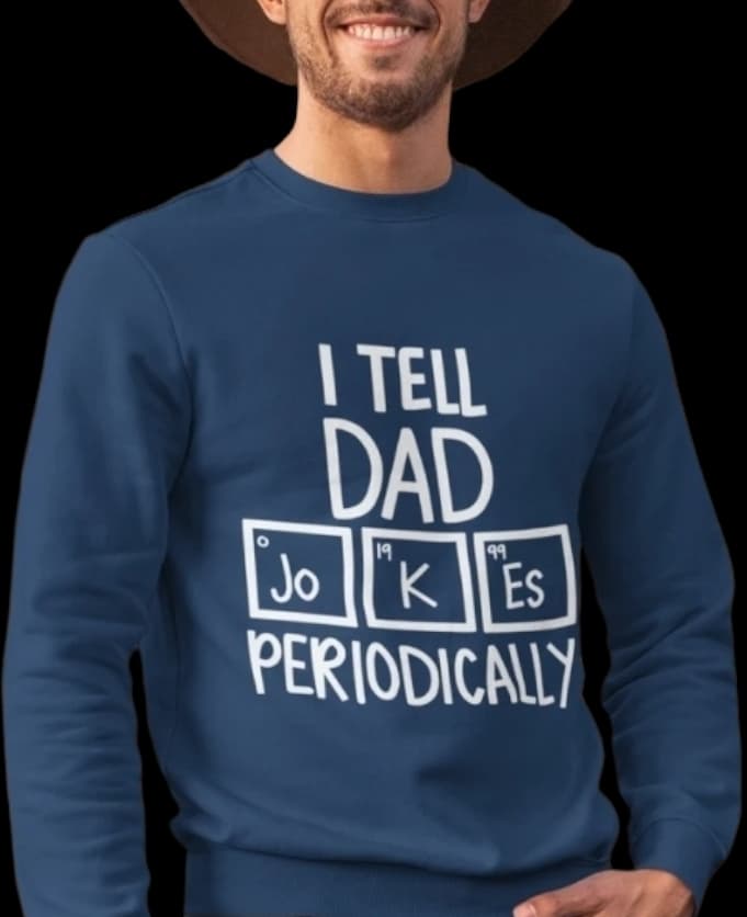 I Tell Dad Jokes Sweater