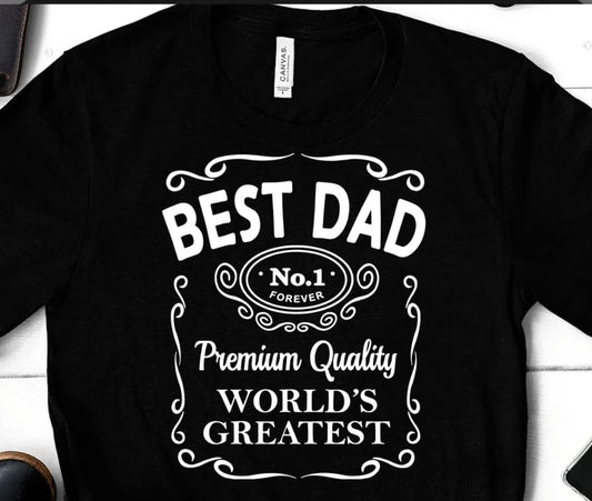 Best Dad (Premium Quality) T-shirt