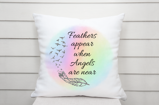 Feathers Appear Cushion